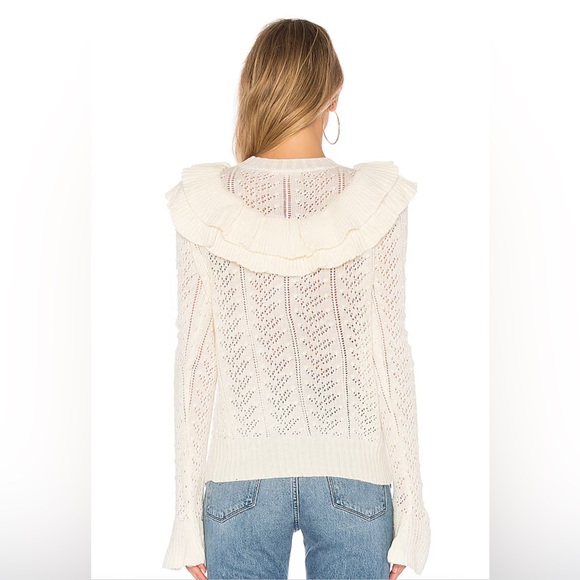 TULAROSA IVORY MANNY SWEATER - Picture 2 of 10
